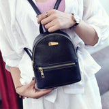 New Women Small Backpack Travel Mini PU Leather Girls Ladies Cute Backpacks Shoulder Book Scho Bag backpack