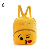 New arrival Expression plush toy doll kindergarten bag children LOVE show bag pack lovely expression 50
