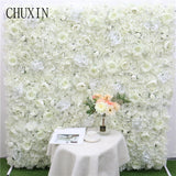 homemade 40cm * 60cm dahlia rose flower wall wedding DIY background artificial flower decor home festival event scene layout