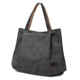 New simple big capacity design canvas women messenger bag fashion girls handbag shoulder bag