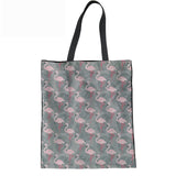 Flamingos Printing Women Handbags Top-handle bags Girls Reusable Shopper Bag Tote Handbag Shoulder Beach Bag
