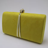 Suede Evening Clutch Bags and Party Clutches Evening Bags for Women Yellow Royal Blue Orange Red Purple