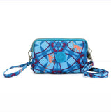 Nylon Casual Women's Shoulder Bag Multi-layer Design Large Capacity Female Messenger Bags Color Printing Ladies Travel Handbag