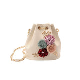 Ho Sale New Fashion Flower Bucke Bag Shoulder Messenger Bag Women's Handbags Master Designer Dropship <=487g##
