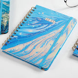 Ocean Theme A5 2022 Planner DIY Paper Time Management Skill Schedule Book for School Notebook Planner Organizer