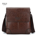 POLO Sulppai Messenger Bag Men Shoulder Bag Man Satchels Handbags PU Leather Sling Bags Mens Crossbody Bags