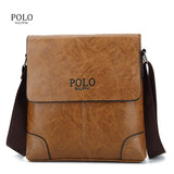 POLO Sulppai Messenger Bag Men Shoulder Bag Man Satchels Handbags PU Leather Sling Bags Mens Crossbody Bags