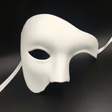 PVC Steampunk Phantom Masquerade Cosplay Mask Plastic Half Face Men/Women Punk Carnival Costume Props