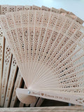 Personalized Engraved Wood Folding Hand Fan Wooden Fold Fans Party Decoration Wedding Gift Favors Baby Shower Favors