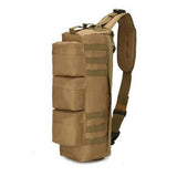 Men's Nylon Material Shoulder Bag Messenger Bag Travel Bag Waterproof Larger Camouflage Color