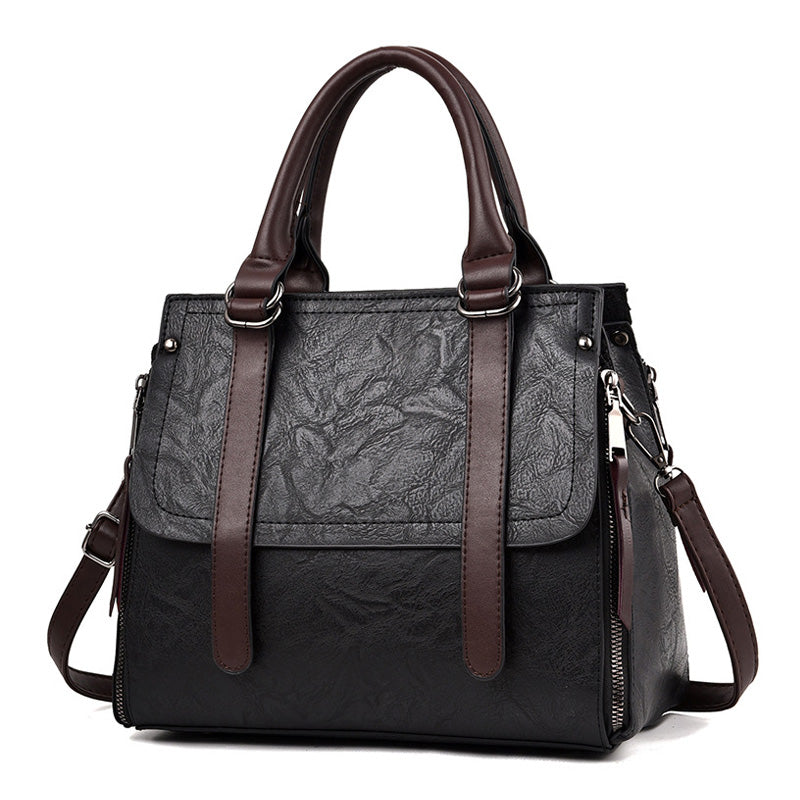 Vintage Style Leather Ladies HandBags Women Messenger Bags Brand Designer Tote Crossbody Shoulder Bag Hand Bags
