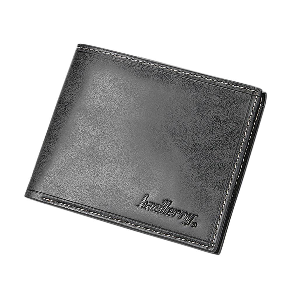 Men's Wallets Retro Style Wallets Hardwearing PU Leather Multi Color Purse for Boy Wallets and Purses Walle Men ZK40