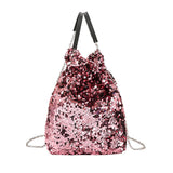 Paillette Sequins Bag Bucke Bag PU Material Cell Phone Pocke Fashion Portable Organizer Pouch bags for women 2018 Z40