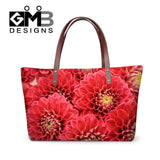 Pink Flower Summer Handbags for Girls beautiful hand bags New Look Over the Shoulder Bag Women Ladies Casual Rose Large Tote Bag