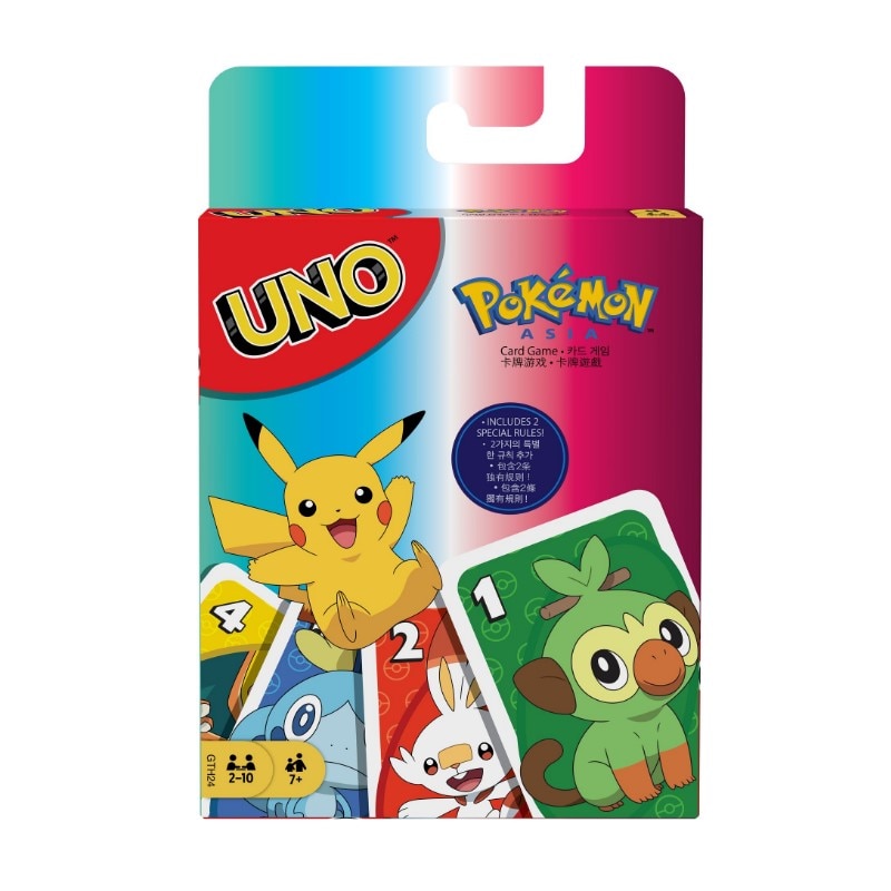 Pokemon Anime Games UNO Card Game Entertainment Family Funny Gift Box Playing Cards Kids UNO Collecting Cards Game Toys