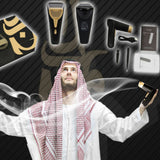 Portable Incense Burner Arabic USB Rechargeable Bakhoor Electric Muslim Ramadan Aroma-Diffuser Incense Base Home Decor