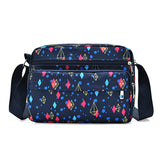 Printing handbag women flap nylon waterproof shoulder crossbody bags brand design messenger bag ladies b casual travel purse