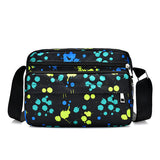 Printing handbag women flap nylon waterproof shoulder crossbody bags brand design messenger bag ladies b casual travel purse