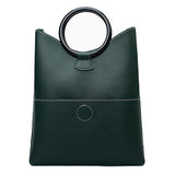 3PCS Top-Handle Bag Fashion Women Handbag Sof Pu Leather Shoulder Bag 2018 Female Lock Messenger Bag Small Phone Bag Set