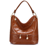 luxury women handbags high quality female shoulder bag PU leather ladies large totes hobo zipper fashion top-handle bags
