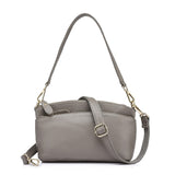 sof shell women genuine leather handbag ladies shell three zipper shoulder bag female messenger crossbody bag totes