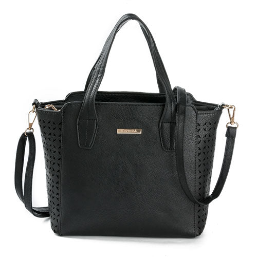 New Vintage Women Bags Designer Handbags PU Leather Shoulder Bags Crossbody Ladies Top-handle Bag Hollow ou Tote