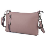 Real Leather Minimali Women Handbags Wristlets Fashion Style Female Shoulder Bags 2018 New Arriv Messenger Bag for Ladies