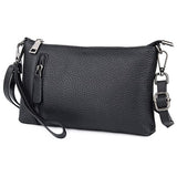 Real Leather Minimali Women Handbags Wristlets Fashion Style Female Shoulder Bags 2018 New Arriv Messenger Bag for Ladies