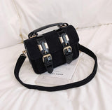 Retro Fashion Female Tote bag 2018 New Quality Matte Leather Women's Designer Handbag Ladies Portable Shoulder Messenger Bag