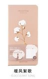 Romantic Flower Hardcover Pocket Agenda Weeks Planner 168P Undated 2022 Weekly Journal Gift Grid+Plan Ppaer