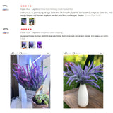 Romantic Provence Lavender Artificial Flower Christams Decoration Home Garden Grain Fake Aquatic Plants  Photo Props