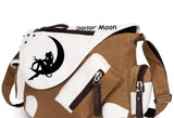 Sailor Moon Men Women Messenger Handbag Bag Luna Printing Animation Shoulder Bags Scho Book Bag
