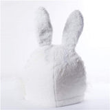 Easter Fold Ear Bunny Mascot Accessore Headgear Cartoon Rabbit Head Cosplay Halloween Dress Up Party Mask Mascot Head