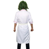 Scary Movie The Dark Knight Joker Nurse Dress Uniform Cosplay Costume Halloween Party Outfit Props with Mask