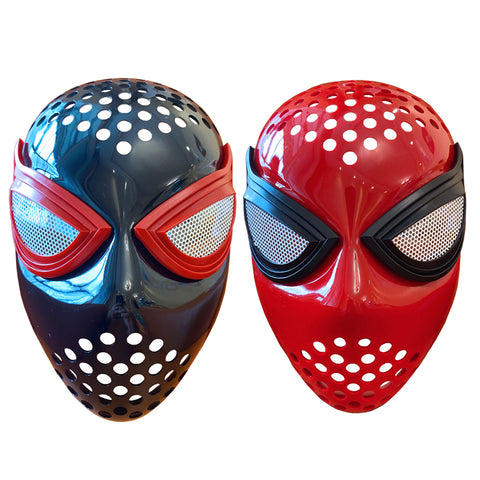 Superhero Homecoming Man Far From Home Red Black Spider Faceshell Cosplay Mask Costume Cool With Lenses Spider Helmet