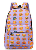 TMBODKorean Emoji Oxford cloth bag QQ smiling expression, male and female students in large capacity Backpack.y347