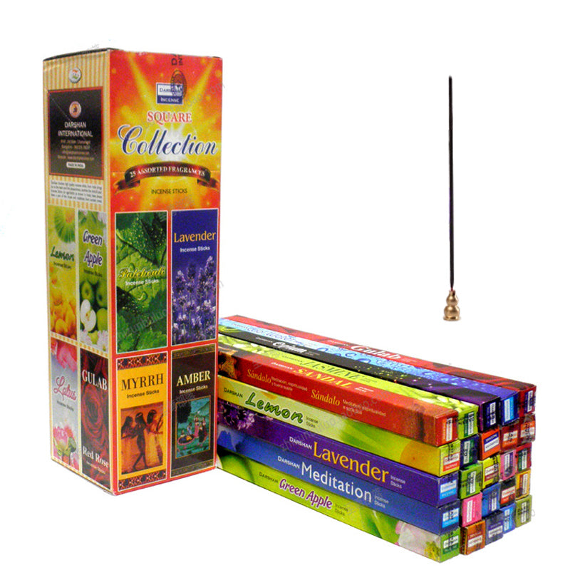 Tibetan 10 / 25 Smells India Stick Incenses White sage Sandalwood Natural Household Indoor Clean Air Indian Incense Sticks