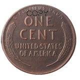 US 1943 PSD One Cent 100% Copper Copy Coin
