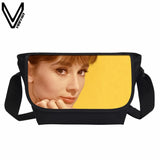 VEEVAN Audrey Hepburn Printing Women Messenger Bag Travel Crossbody Bags Casual Women's Shoulder Bags Fashion Small Bolsos Mujer