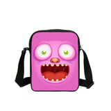 Boy Cartoon Printing Handbag BTS Bangtan Messenger Bags Crossbody Bag SUGA Rap Monster JIN J-HOPE JUNG KOOK Shoulder Bag