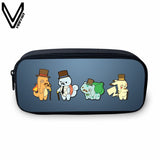 Cartoon Case Pokemon Pikachu Walle Poke Cosmetic Make Up Pouch Valor Zipper Study Bag Scho Supplies Stationery Gift
