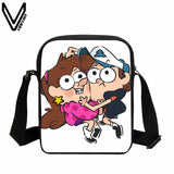 Cartoon Gravity Falls Small Purse Girls Messenger Bags Children Scho Croboddy Bag Boys Mabel Dipper Shoulder Bags Kids
