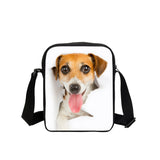 Cute Animal Ca Dog Tiger Printing Handbags Women Messenger Bags Shoulder Bags Girls Satchel Mochila Men Crossbody Bags