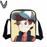 Cute Cartoon Gravity Falls Small Messenger Bag Children Scho Crossboddy Bag Boys Girls Mabel Dipper Shoulder Bags Kids