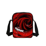 Desinger 3D Personalized Pattern Printing Messenger Bag Funny Emoji Crossbody Bag Skull Deadpo Travel Bag For Teenager