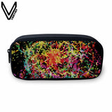 Ho Sale Brig Colorful Spots Printing Wallets Scho Case Students Casual Make Up Bag Beautiful Box Coin Pencil Purse