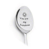 Valentines Day Stainless Steel Spoon Anniversary Gift for Your Love Table Decorations Pretty Wedding Day Valentines Day Supplies
