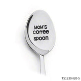 Valentines Day Stainless Steel Spoon Anniversary Gift for Your Love Table Decorations Pretty Wedding Day Valentines Day Supplies