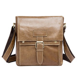 Vintage Men's Cow Leather Business Bags Retro European Style Shoulder Bag For Men Real Genuine Leather Messenger Bags