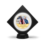 WR Donald Trump 2020 Gold Plated Coin Collectibles with Coin Holder USA President Original Coin Set Gifts for Man Dropshipping